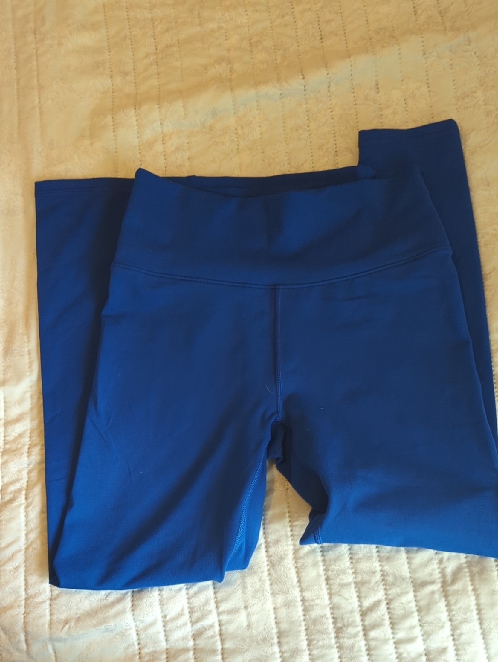 Fabletics Blue High-Waist Athletic Leggings